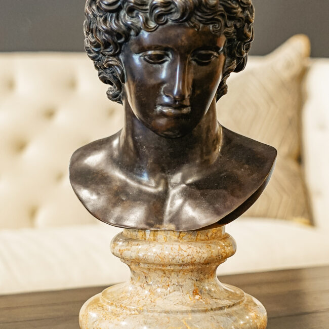 marble bust decoration